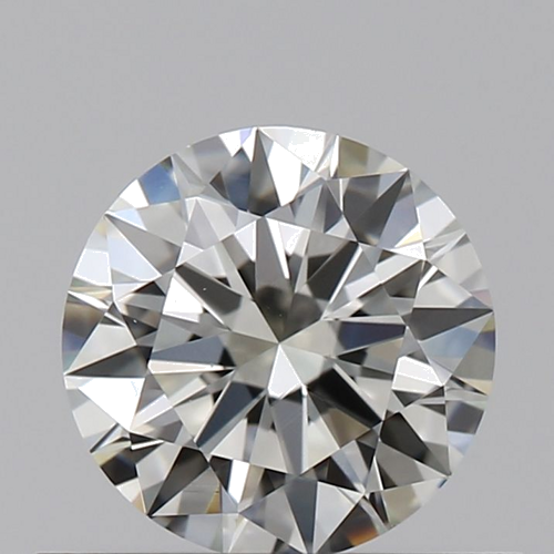 0.51 carat K-VVS1 Excellent cut Natūralus Round Deimantas (1)