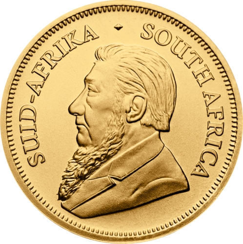 1/4 oz Krugerrand 2022 South Africa Gold Coin (2)