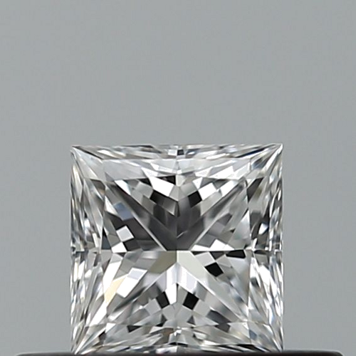 0.34 carat D-IF Natūralus Princess Deimantas (1)