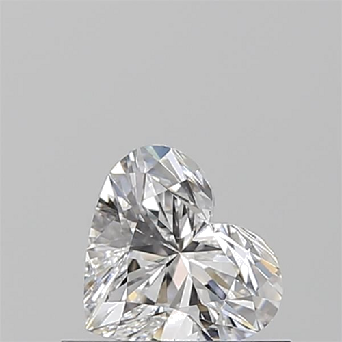 0.5 carat E-VS2 Natūralus Heart Deimantas (1)