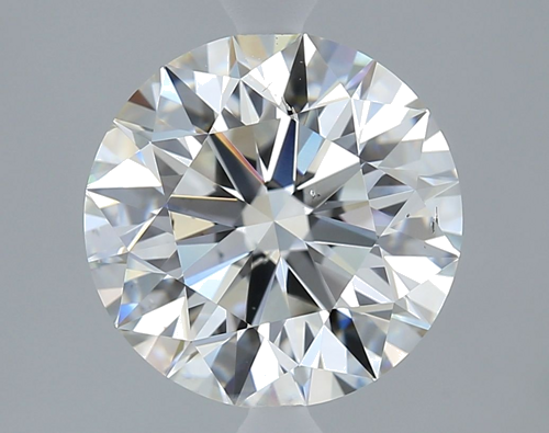 2.51 carat G-SI1 Excellent cut Natūralus Round Deimantas (1)