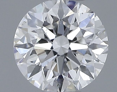 0.41 carat F-SI2 Excellent cut Natūralus Round Deimantas (1)