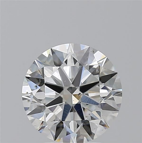 3.05 carat H-SI1 Excellent cut Natūralus Round Deimantas (1)