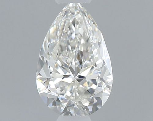 0.4 carat H-VVS2 Natūralus Pear Deimantas (1)