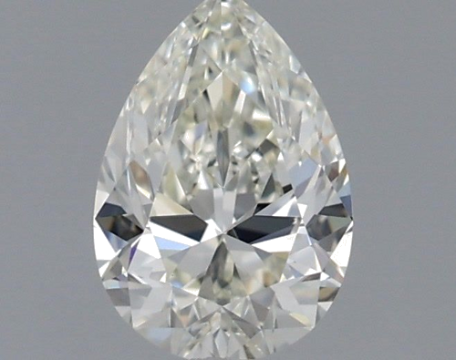 0.5 carat K-VVS2 Natūralus Pear Deimantas (1)