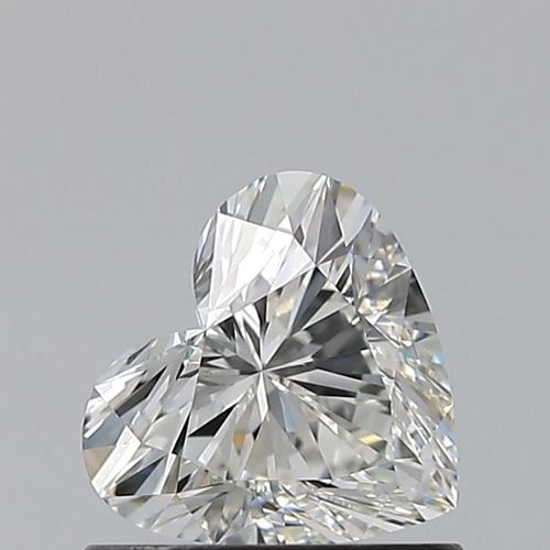 0.7 carat I-IF Natūralus Heart Deimantas (1)