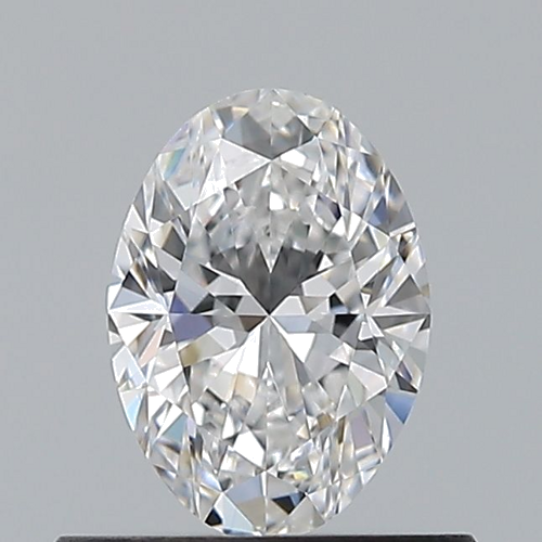 0.5 carat D-VS1 Natūralus Oval Deimantas (1)