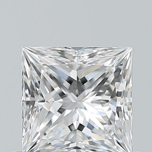 0.7 carat D-VS1 Natūralus Princess Deimantas (1)