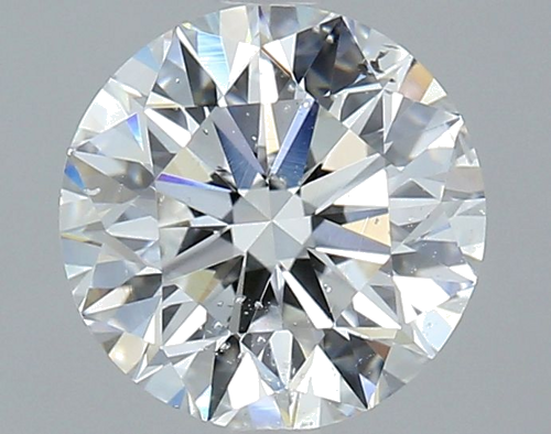 1.68 carat F-SI2 Excellent cut Natūralus Round Deimantas (1)