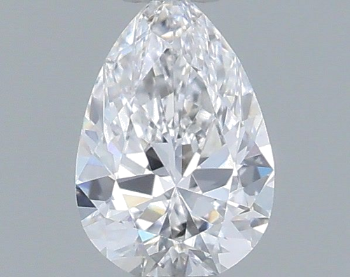 0.3 carat D-VVS2 Natūralus Pear Deimantas (1)