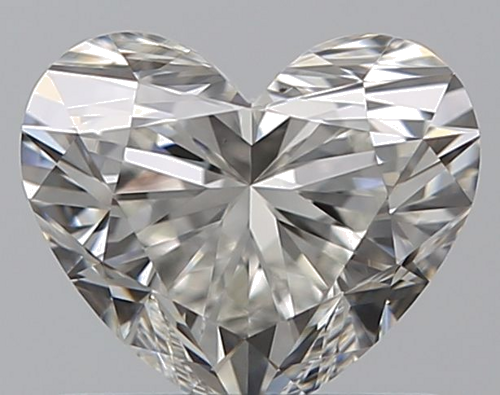 0.7 carat G-VS2 Natūralus Heart Deimantas (1)