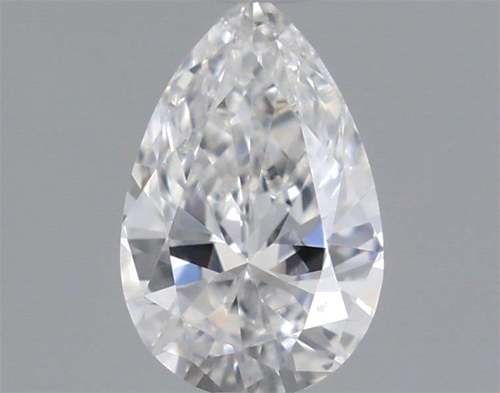 0.28 carat E-VS1 Natūralus Pear Deimantas (1)