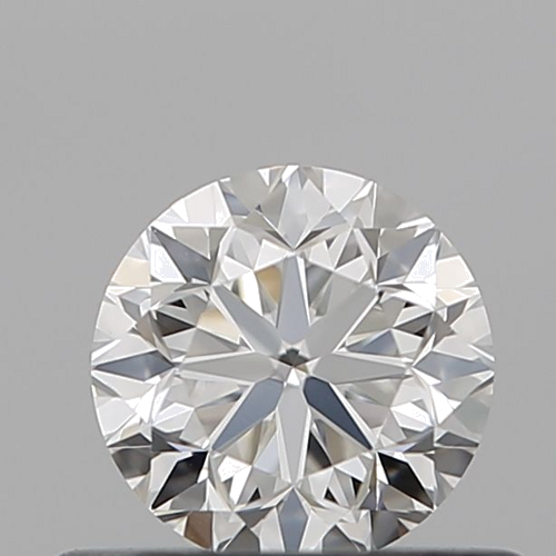 0.5 carat F-VVS2 GD cut Natūralus Round Deimantas (1)