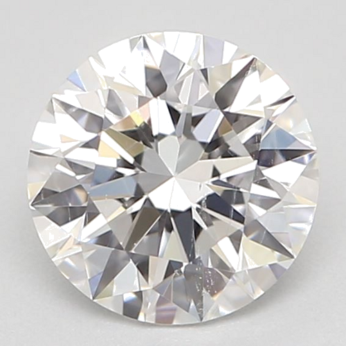 0.63 carat E-SI2 Excellent cut Natūralus Round Deimantas (1)