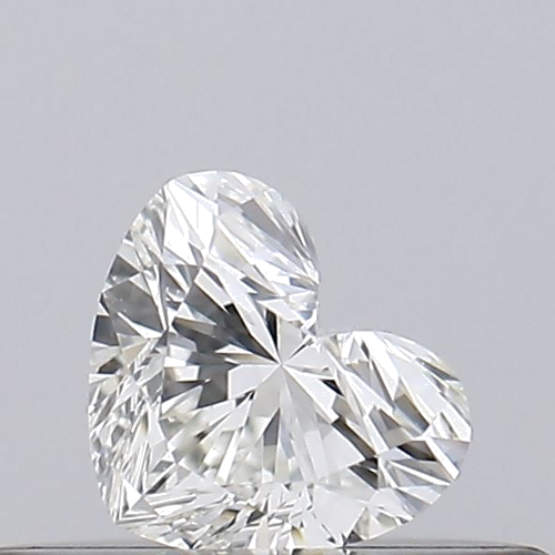 0.19 carat I-VVS1 Natūralus Heart Deimantas (1)