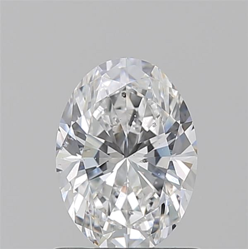 1.01 carat D-SI1 Natūralus Oval Deimantas (1)