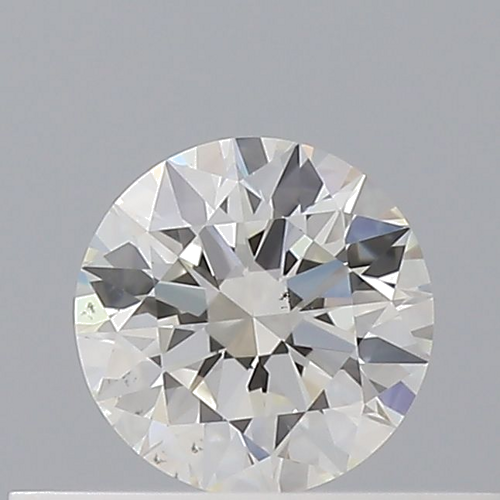 0.32 carat I-SI1 Excellent cut Natūralus Round Deimantas (1)