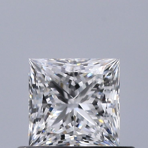 0.53 carat E-VVS2 Natūralus Princess Deimantas (1)