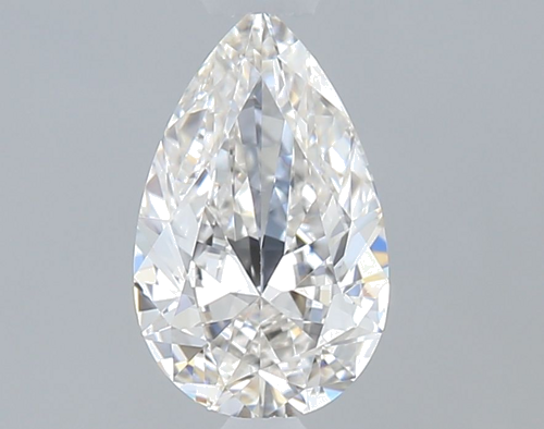 0.4 carat H-VVS2 Natūralus Pear Deimantas (1)