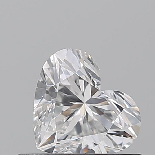 0.5 carat E-VS2 Natūralus Heart Deimantas (1)