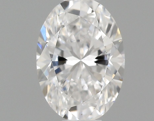 0.33 carat D-VVS2 Natūralus Oval Deimantas (1)