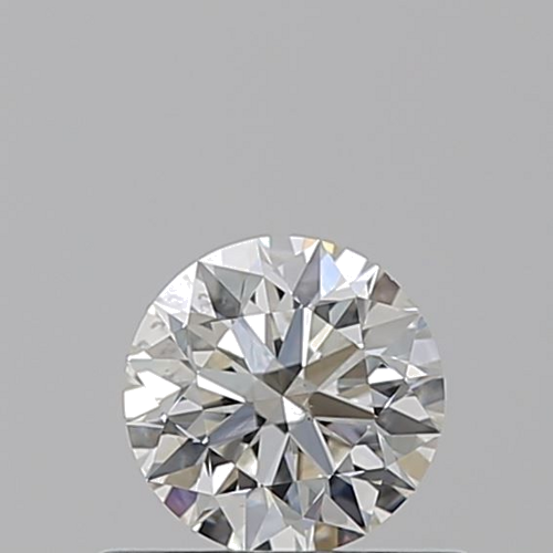 0.51 carat I-SI1 Excellent cut Natūralus Round Deimantas (1)