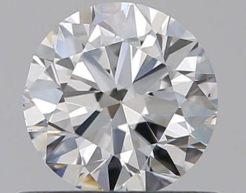 0.5 carat D-VS2 Very Good cut Natūralus Round Deimantas (1)