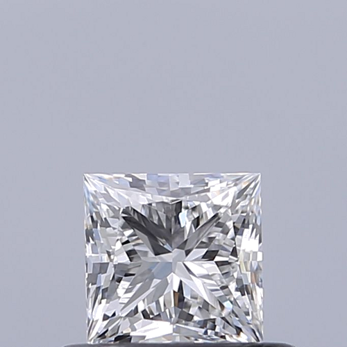 0.45 carat F-VVS1 Natūralus Princess Deimantas (1)