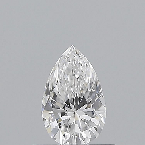 0.51 carat E-VS1 Natūralus Pear Deimantas (1)