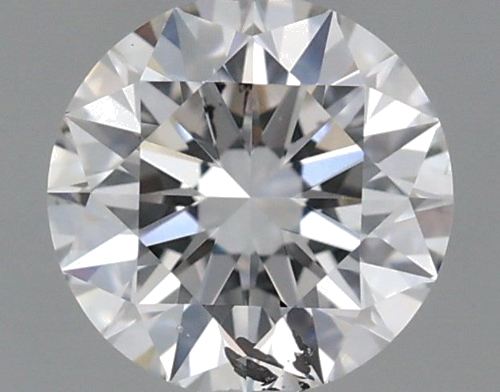 0.57 carat F-SI2 Excellent cut Natūralus Round Deimantas (1)