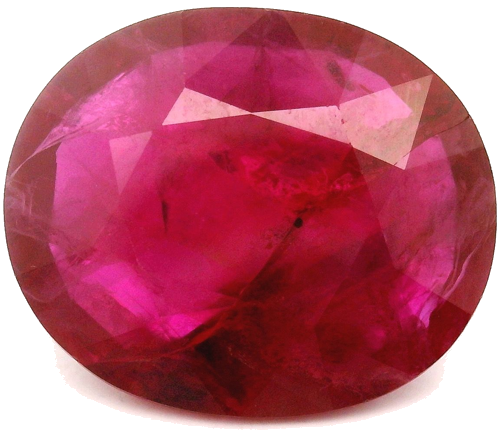 8.26 carat RED Oval Rubinas (1)