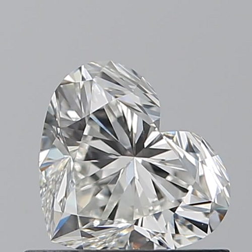 0.7 carat H-VS1 Natūralus Heart Deimantas (1)