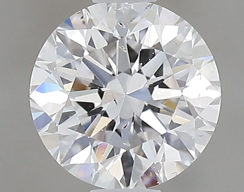 0.5 carat D-SI2 Very Good cut Natūralus Round Deimantas (1)