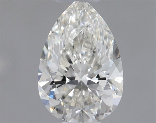 0.34 carat I-VVS2 Natūralus Pear Deimantas (1)