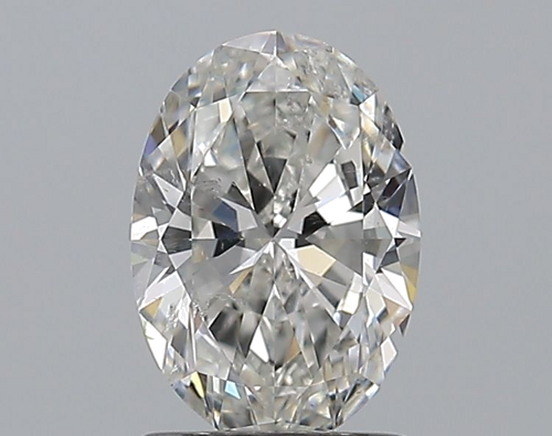 1.21 carat G-SI2 Natūralus Oval Deimantas (1)