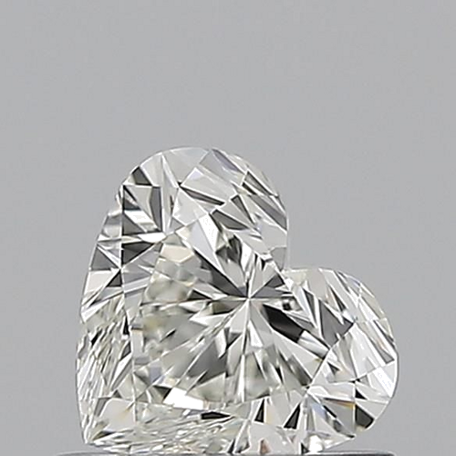 0.64 carat H-VVS2 Natūralus Heart Deimantas (1)