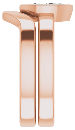 Sužadėtuvių Žiedas „Solitaire“ 585 Rožinis Aukso Marquise 8mm x 4mm (9)