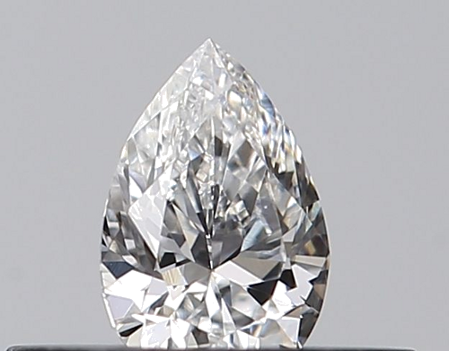 0.23 carat F-SI1 Natūralus Pear Deimantas (1)