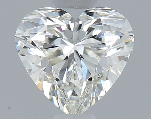 0.51 carat I-SI1 Natūralus Heart Deimantas (1)