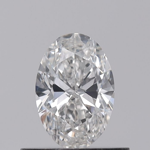 0.5 carat F-VVS2 Natūralus Oval Deimantas (1)