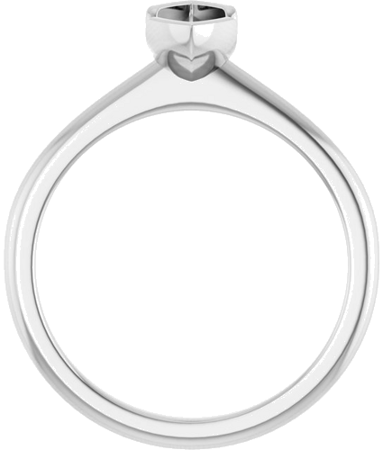 Sužadėtuvių Žiedas „Half-Bezel“ 14k white gold Marquise 8mm x 4.5mm (2)