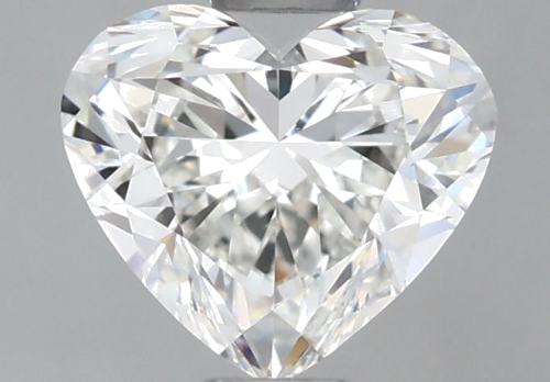 0.71 carat I-VVS1 Natūralus Heart Deimantas (1)
