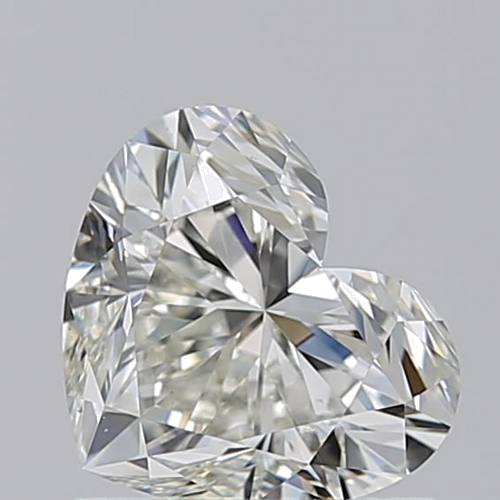 1.02 carat J-SI1 Natūralus Heart Deimantas (1)