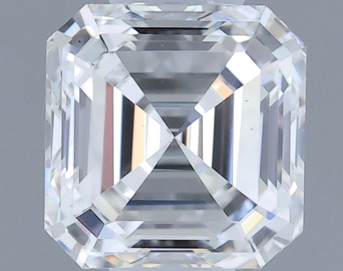 0.52 carat G-VS1 Natūralus Asscher Deimantas (1)