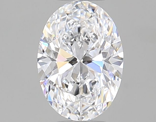 0.4 carat D-VS1 Natūralus Oval Deimantas (1)