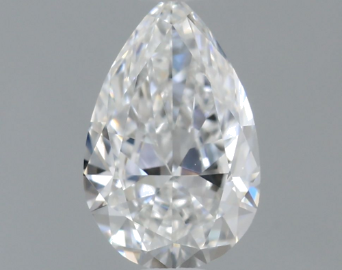 0.34 carat E-VS1 Natūralus Pear Deimantas (1)