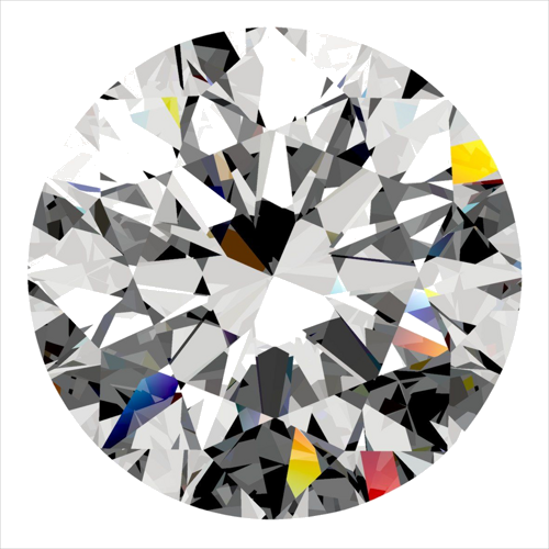 0.3 carat D-SI1 Excellent cut Natūralus Round Deimantas (1)