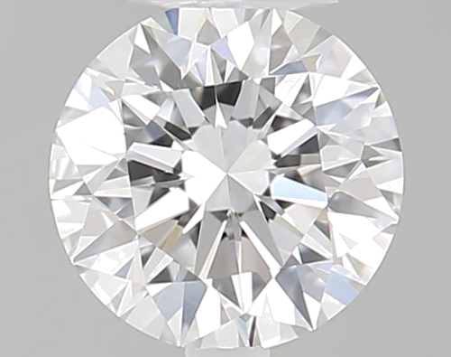 0.53 carat F-VVS2 Excellent cut Natūralus Round Deimantas (1)
