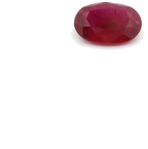 0.52 carat RED Oval Rubinas (1)