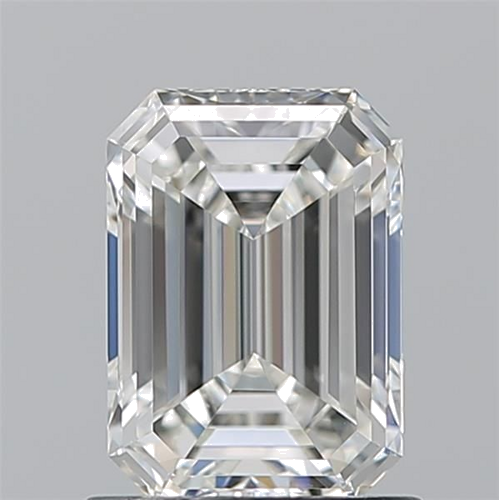 1.05 carat H-VVS1 Natūralus Emerald Deimantas (1)